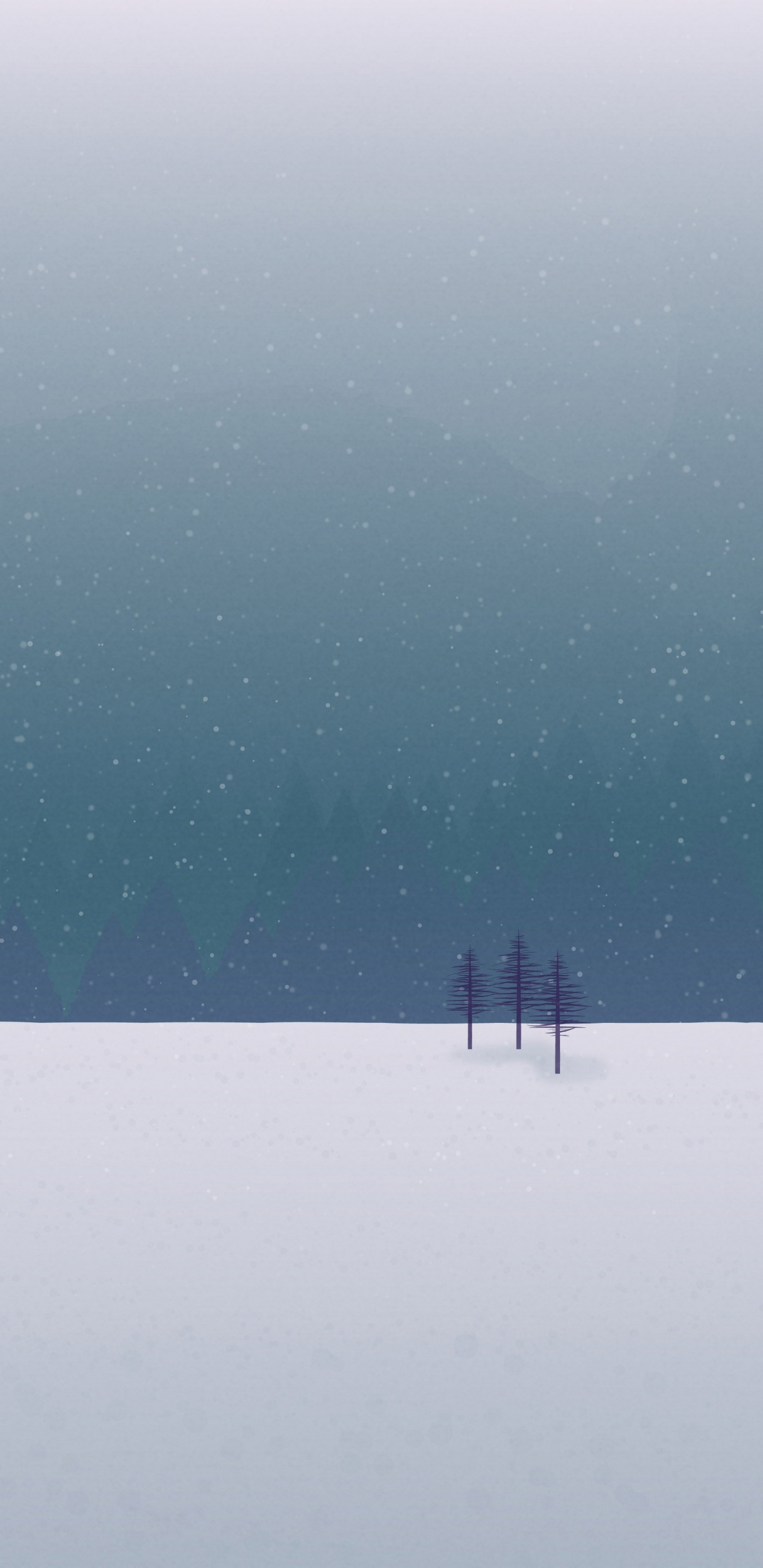 Обои вода, облако, растение, природный ландшафт, дерево в разрешении 1440x2960