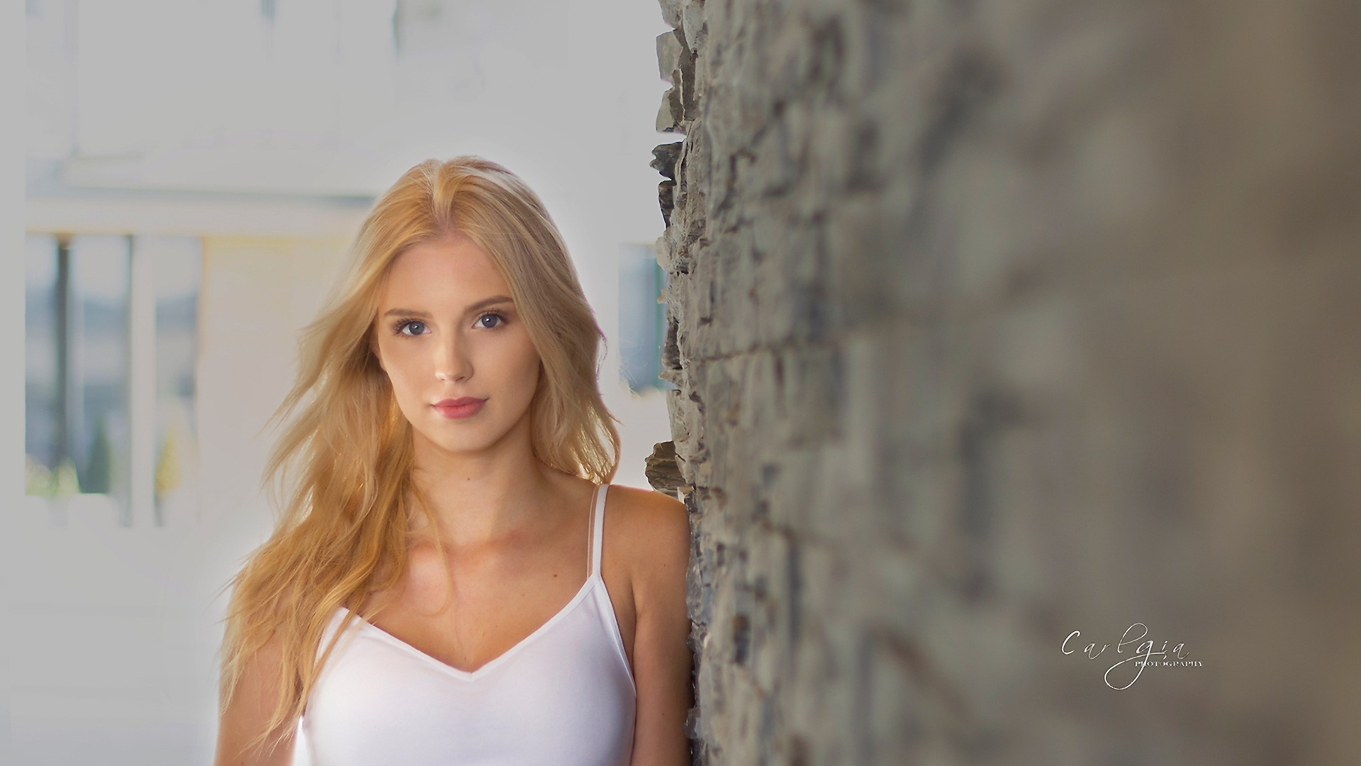 Обои волосы, блондин, красота, модель, длинные волосы в разрешении 1920x1080