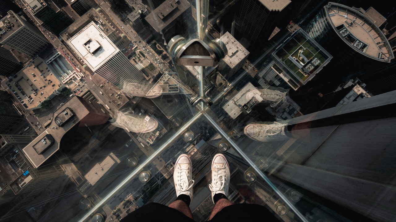 Обои Чикаго, архитектура, городской район, город, здание в разрешении 1280x720