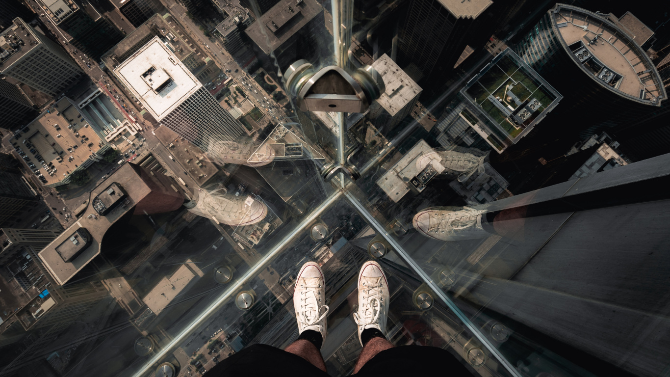 Обои Чикаго, архитектура, городской район, город, здание в разрешении 1366x768