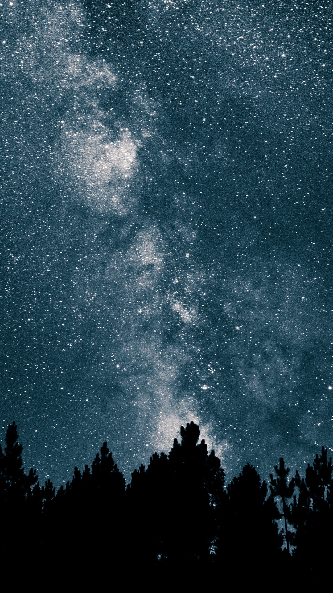Обои Млечный Путь, звезда, Галактика, ночное небо, Астрономия в разрешении 1080x1920