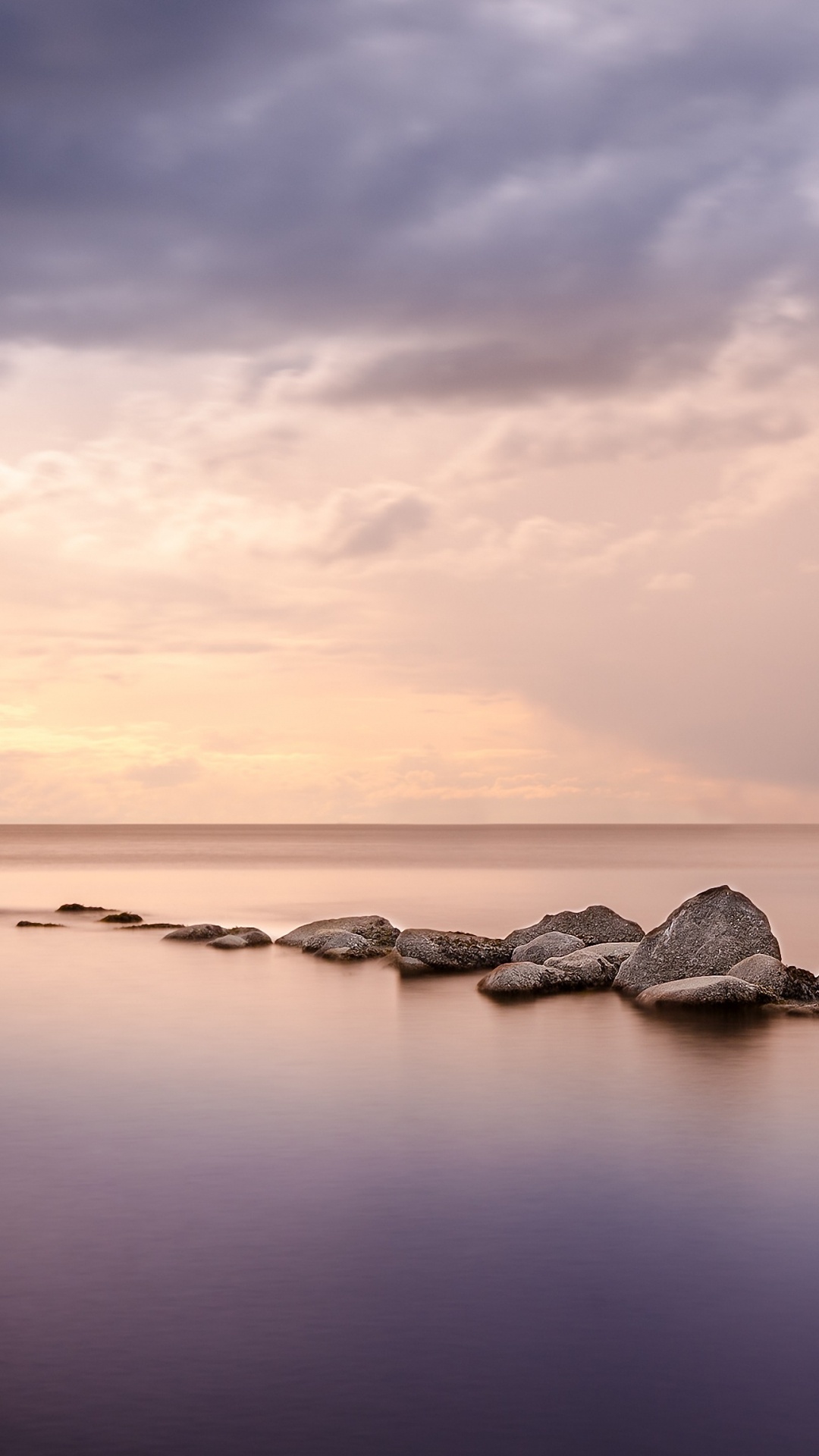 Обои берег, море, природа, вода, горизонт в разрешении 1080x1920