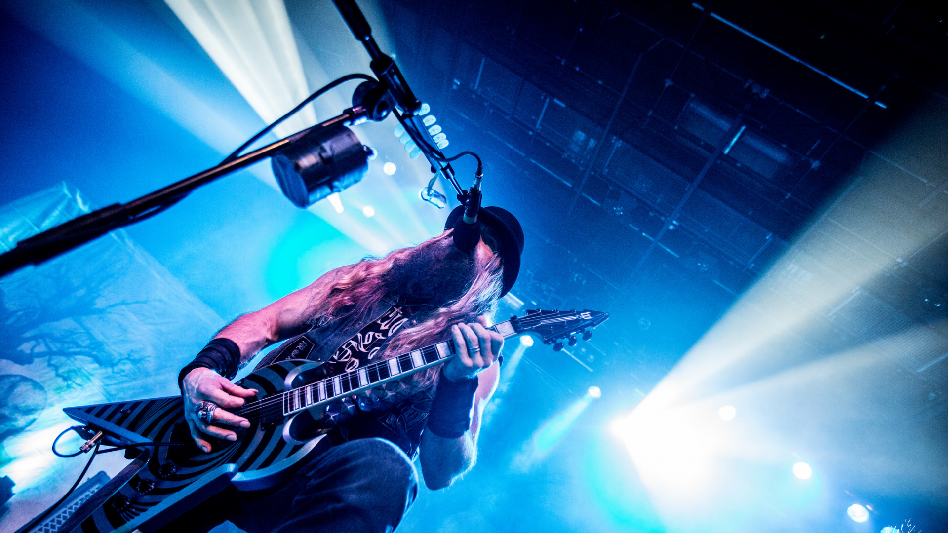 Обои музыкальный исполнитель, рокконцерт, гитара, музыкант, концерт в разрешении 1920x1080