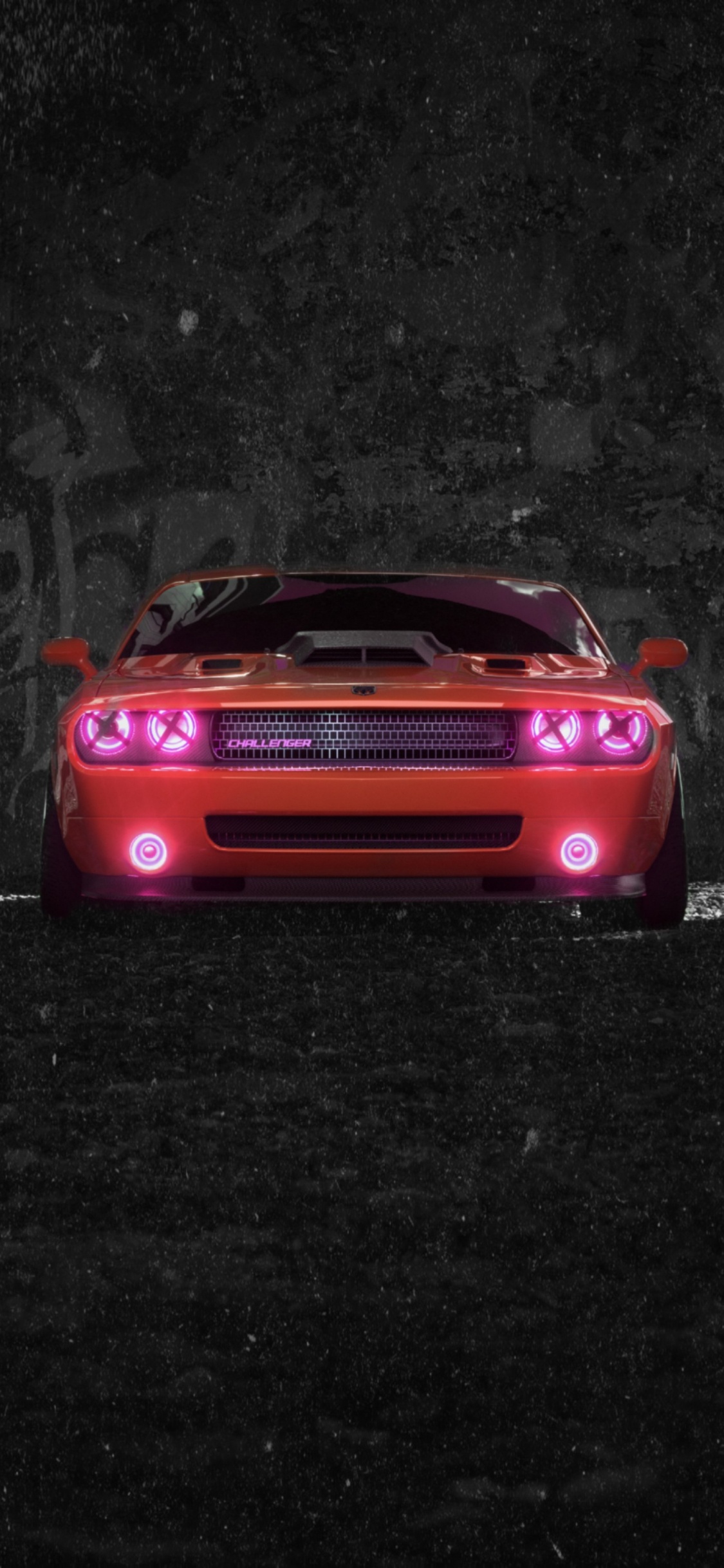 Обои гоночный автомобиль, легковые автомобили, dodge, спорткар, Dodge Зарядное Устройство в разрешении 1125x2436