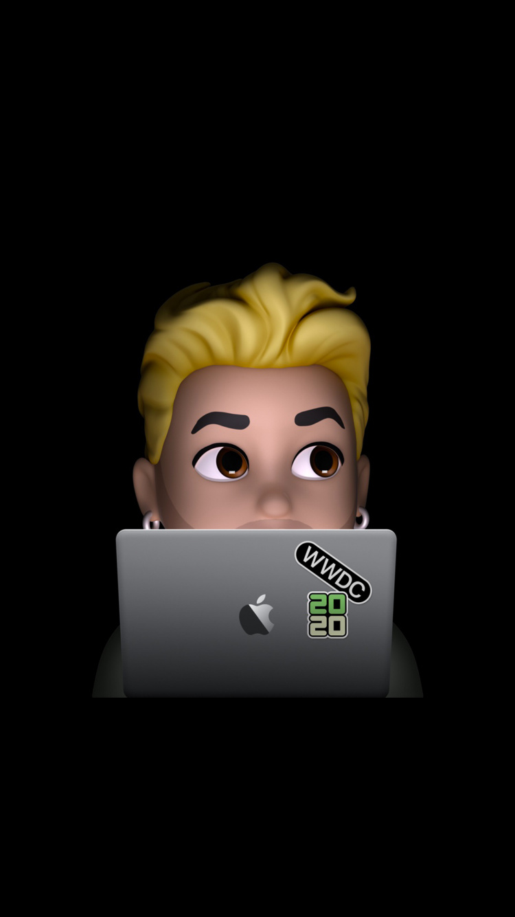Обои apple, амолед, iPhone, WWDC 2020, яблоко в разрешении 750x1334