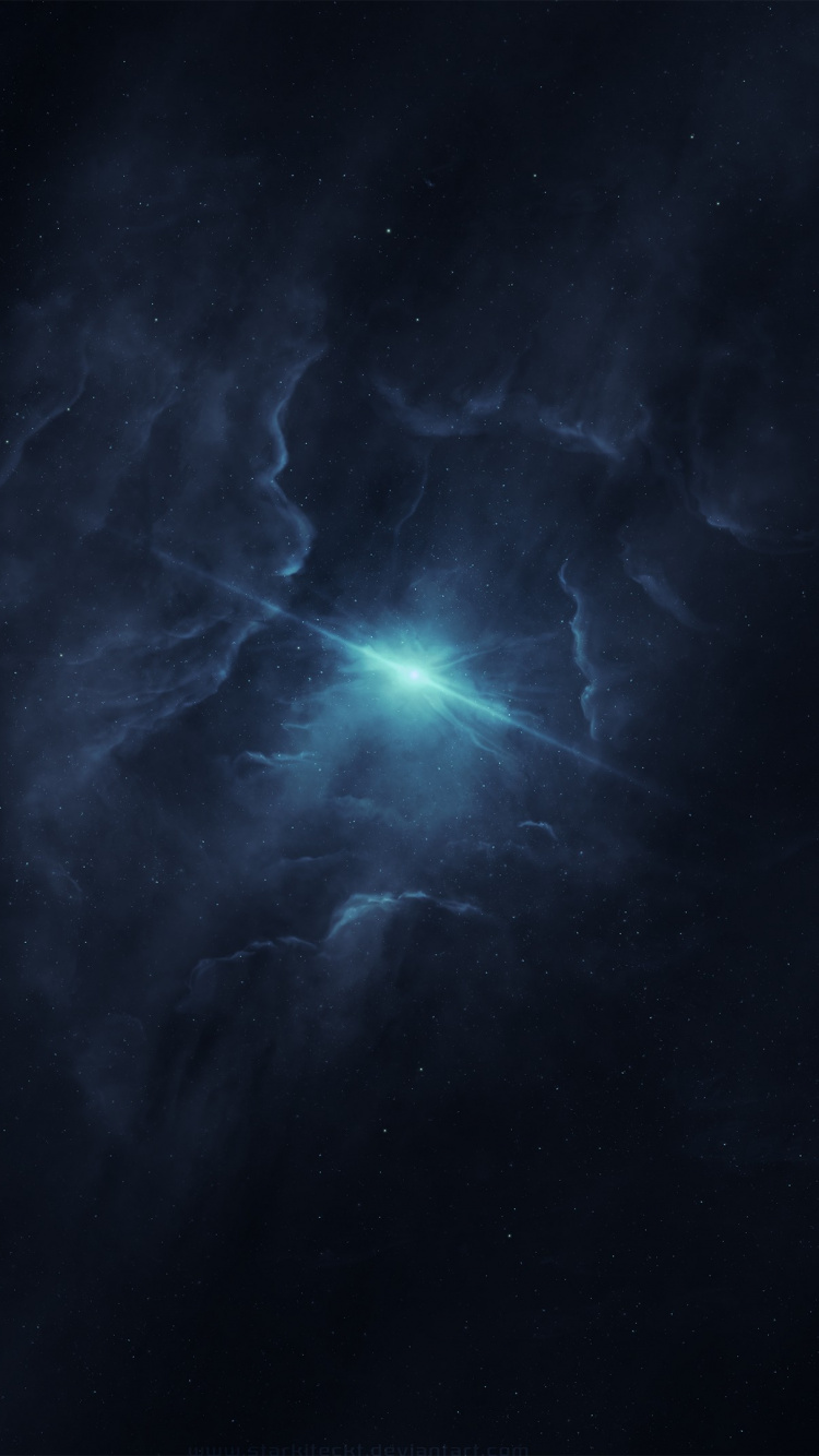 Обои темнота, свет, атмосфера, ночь, полночь в разрешении 750x1334