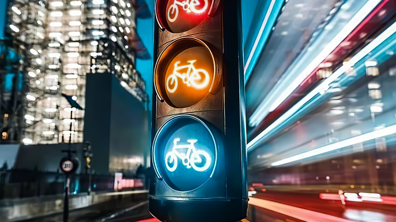 Обои свет, автомобильное освещение, здание, инфраструктура, электричество в разрешении 1366x768