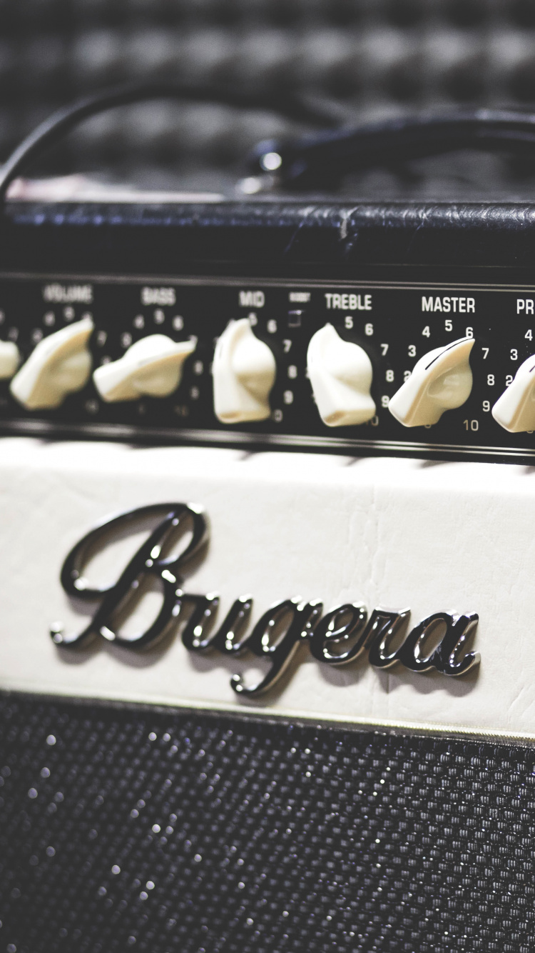 Обои гитарный усилитель, усилитель, гитара, электрогитара, электронный инструмент в разрешении 750x1334