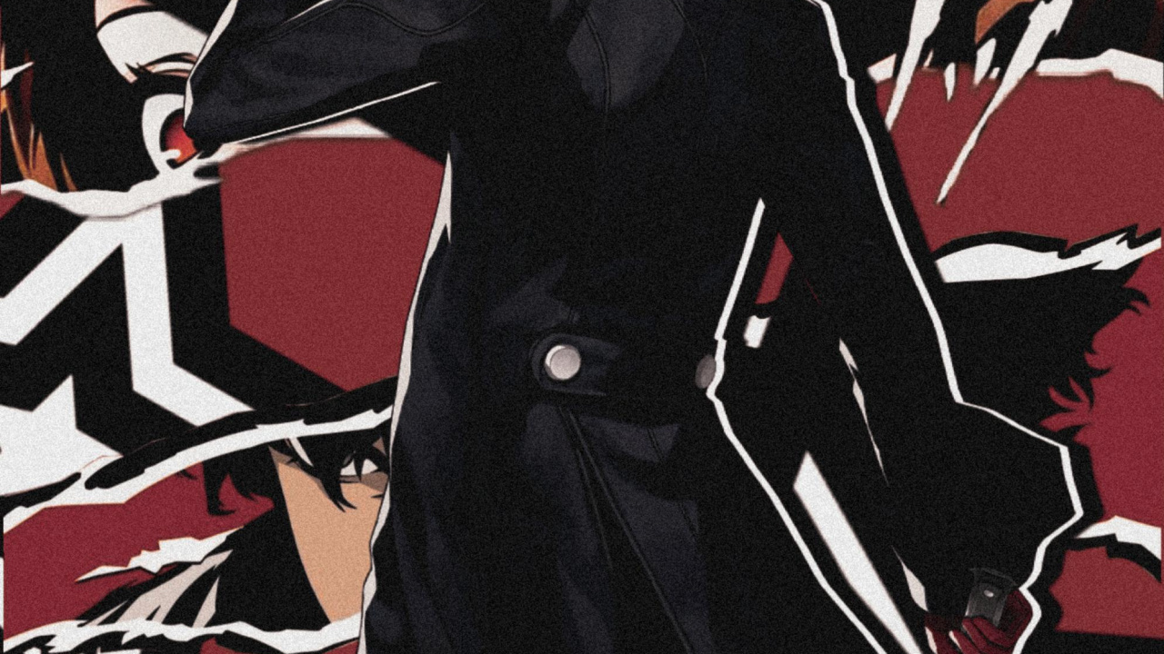 Обои Джокер, постер, арт, рукав, жест в разрешении 1280x720