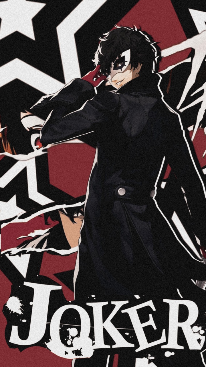 Обои Джокер, постер, арт, рукав, жест в разрешении 720x1280