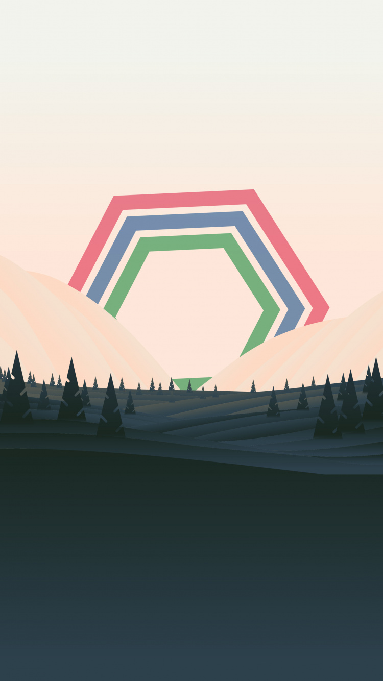 Обои стадион, горный рельеф, холм, гора, экорегион в разрешении 750x1334