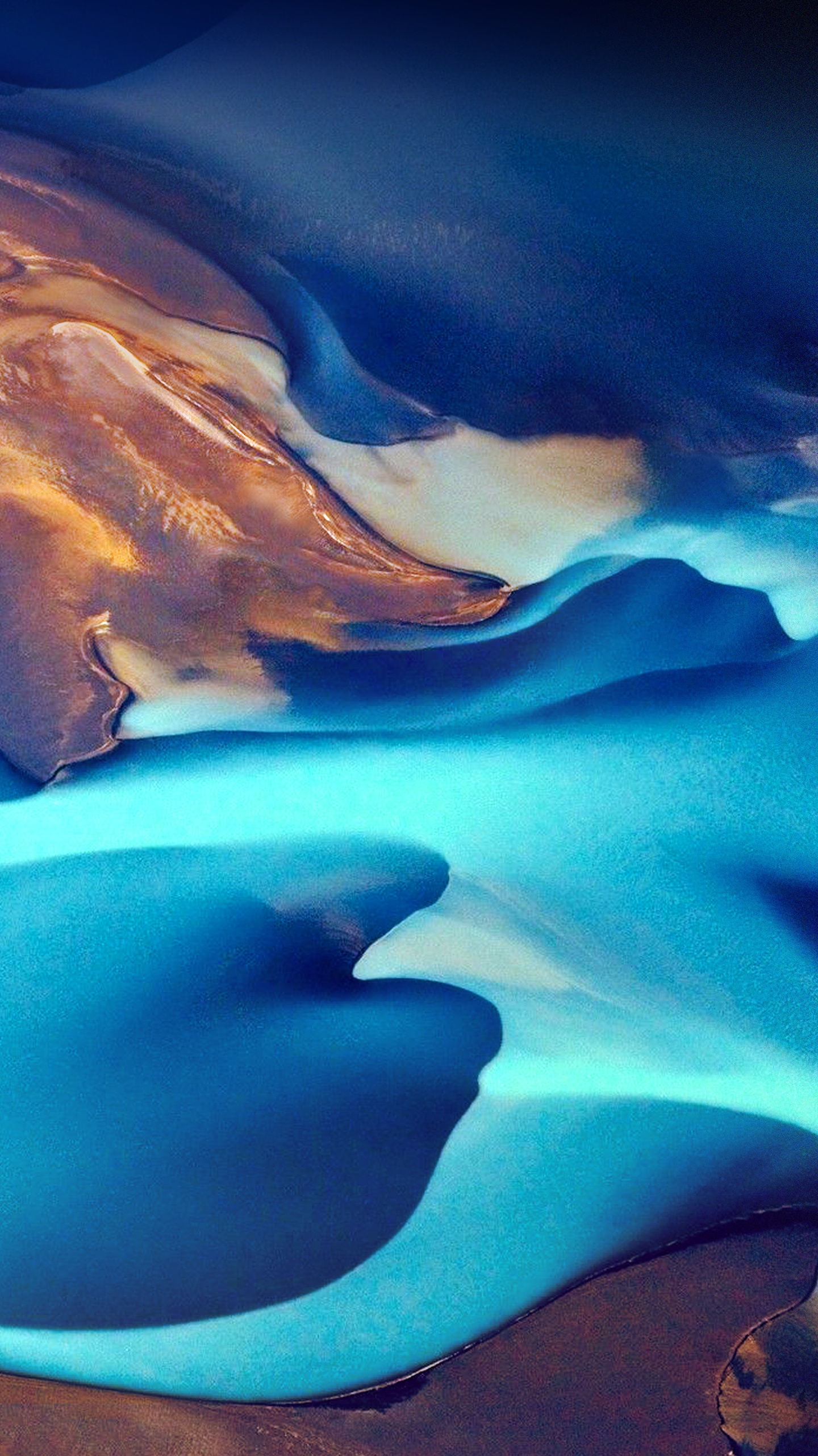 Обои пейзаж, природа, облако, ледяная форма, вода в разрешении 1440x2560