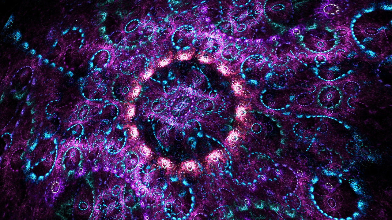 Обои вода, риф, психоделическое искусство, спецэффекты, морская биология в разрешении 1280x720