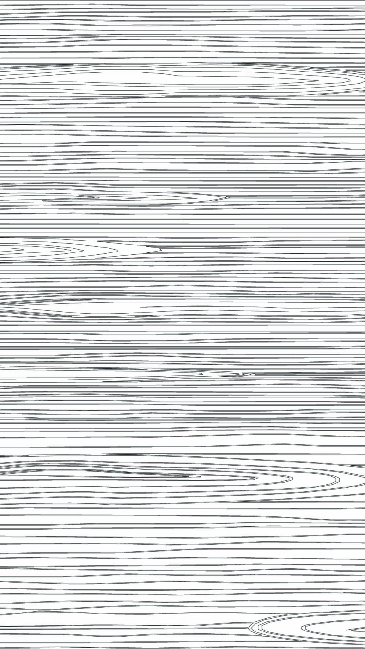 Обои узор, линия, вода, белые, монохромный режим в разрешении 750x1334