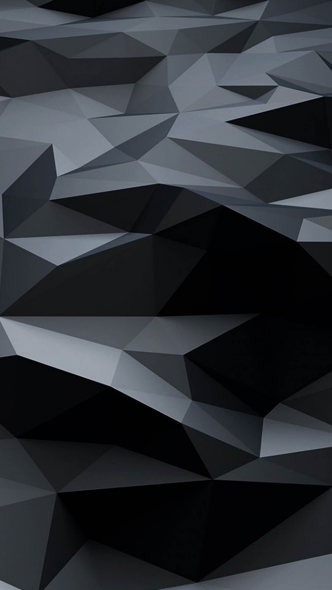 Обои черный, узор, треугольник, монохромный, линия в разрешении 1080x1920