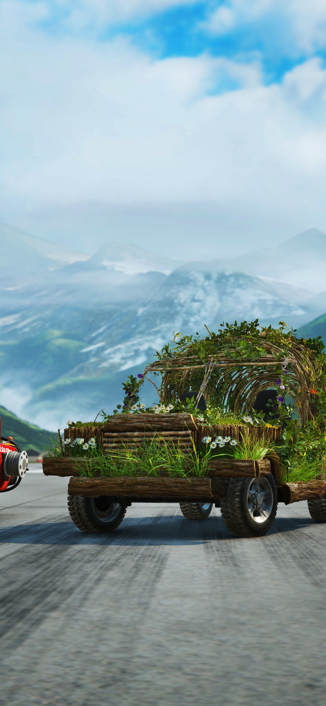 Обои Гранд Тур Игры, playstation 4, транспорт, авто, гора в разрешении 1125x2436