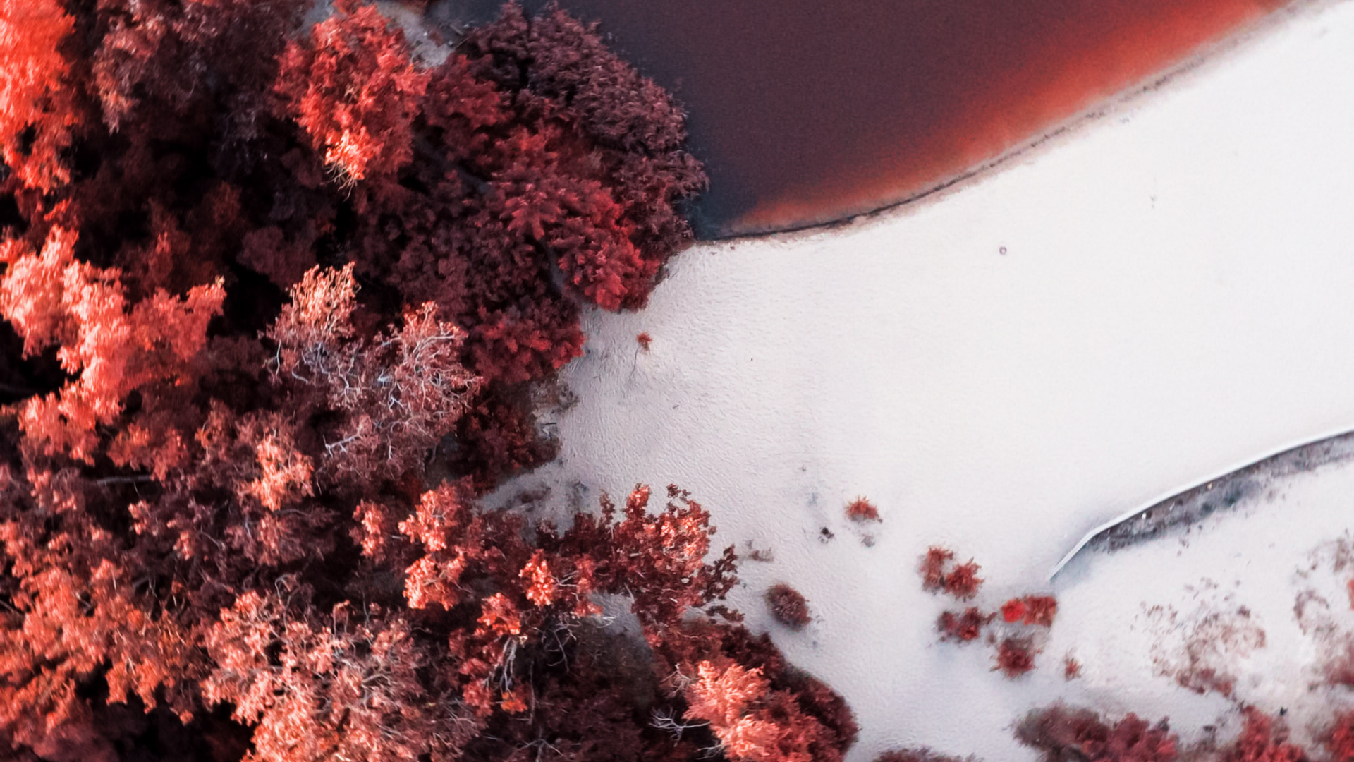 Обои soundcloud, Оранжевый цвет, прут, природный ландшафт, красный цвет в разрешении 1920x1080