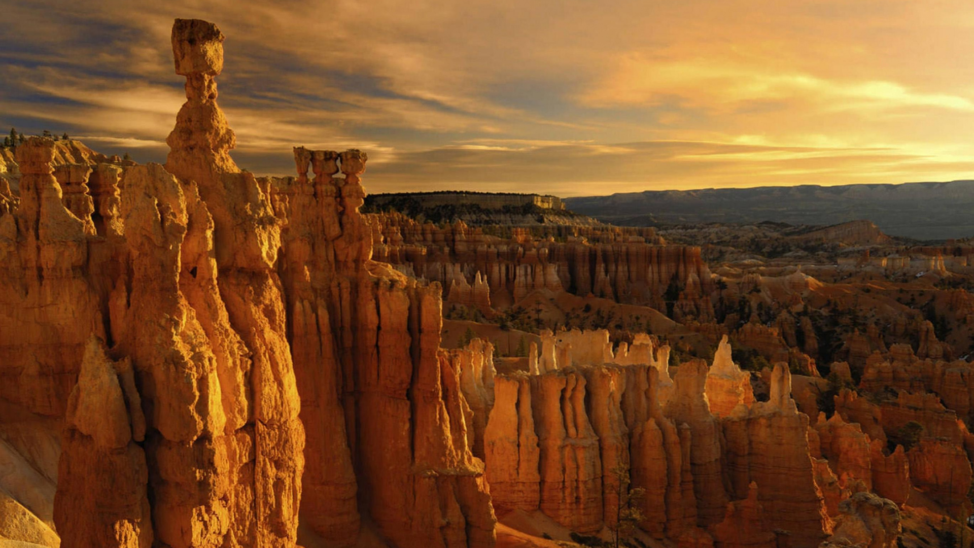 Обои национальный парк Брайсканьон, национальный парк, Город Брайс-Каньон, ТОРов Молоток, парк в разрешении 1920x1080