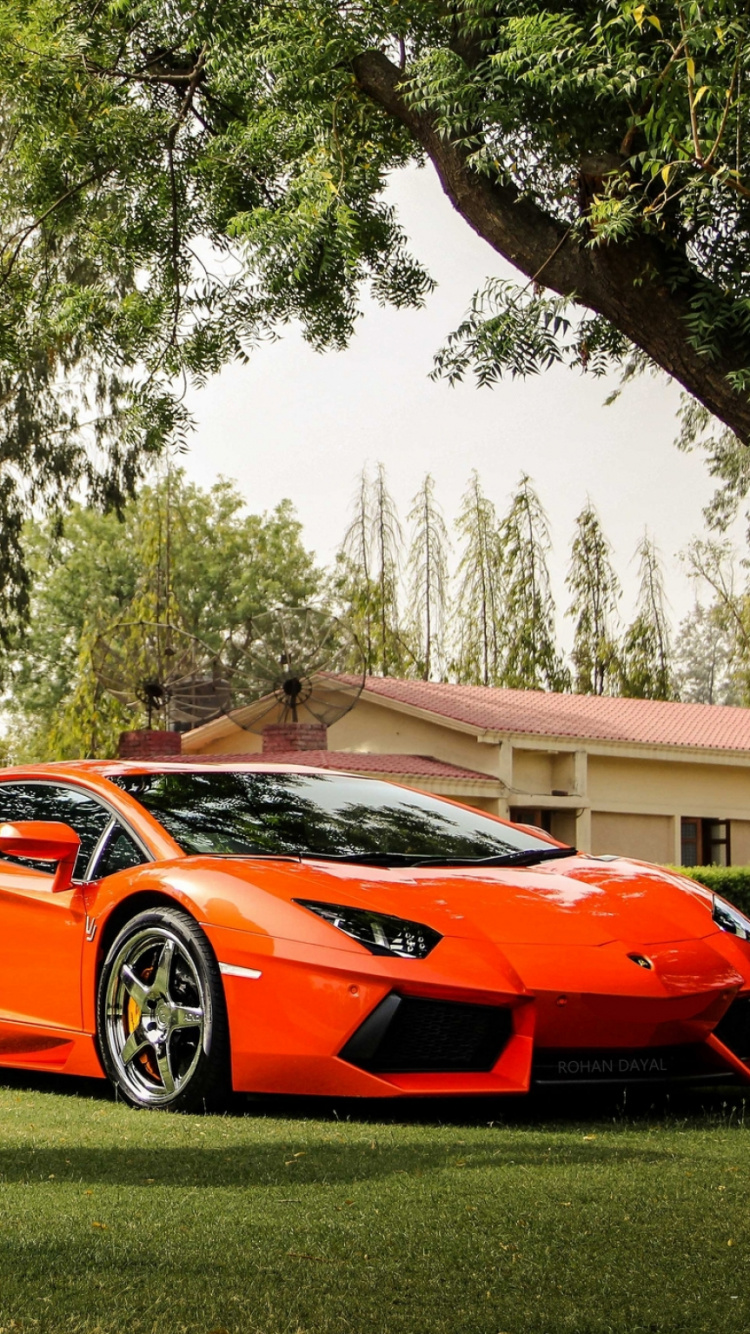 Обои Ламборджини, спорткар, Ламборгини авентадор, суперкар, Ламборджини Авентадор в разрешении 750x1334