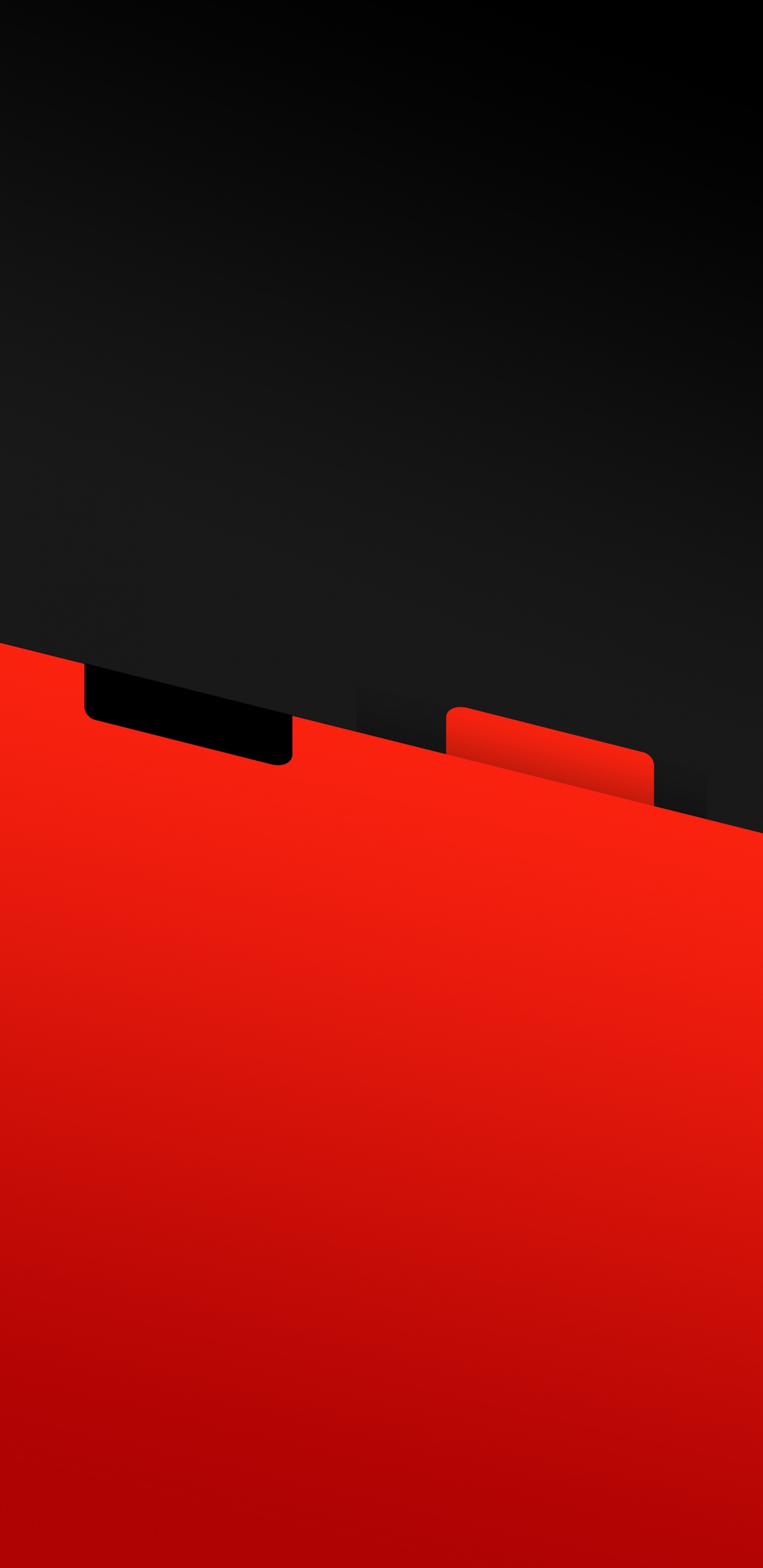 Обои Апельсин, математика, геометрия, прямоугольник, полутона и оттенки в разрешении 1440x2960