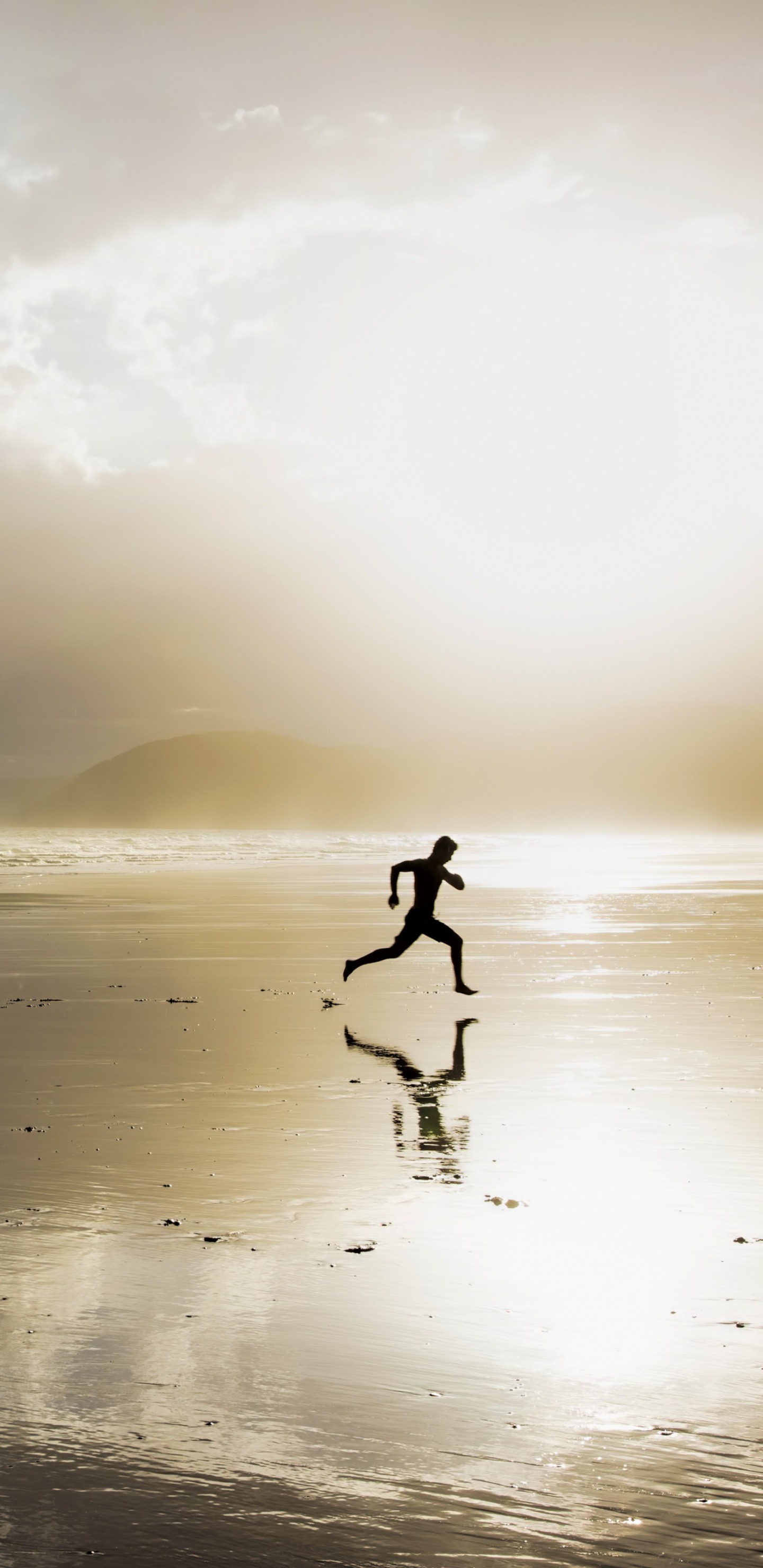 Обои nike, вода, море, океан, облако в разрешении 1440x2960