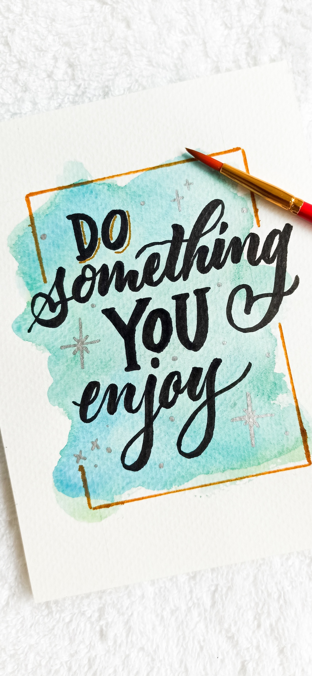 Обои каллиграфия, прямоугольник, почерк, Аква, арт в разрешении 1242x2688