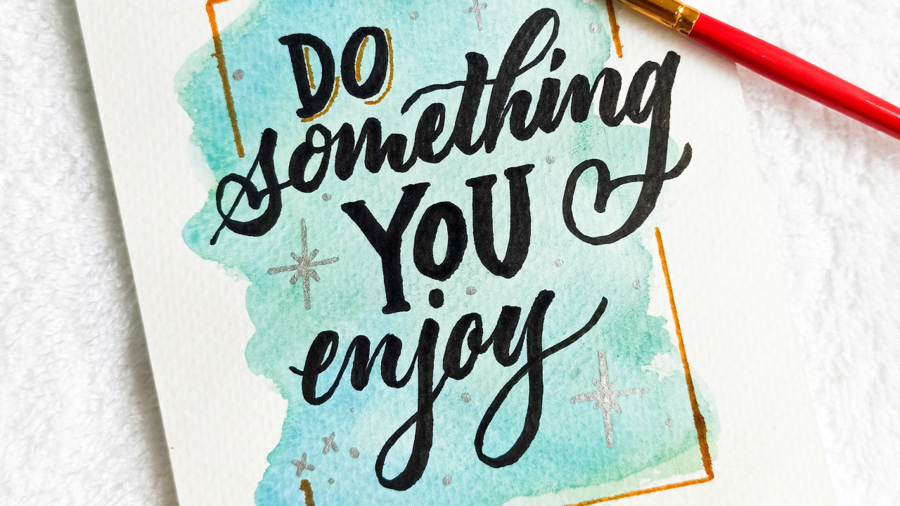 Обои каллиграфия, прямоугольник, почерк, Аква, арт в разрешении 1280x720