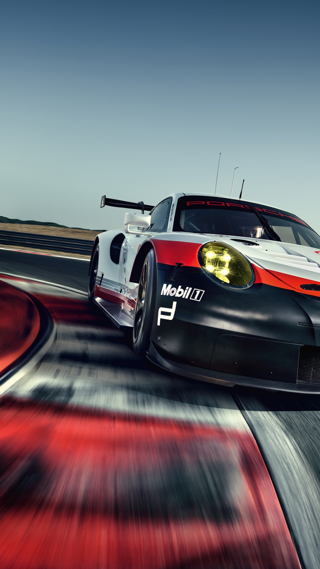 Обои Порше, Порше 911 РСР, авто, Porsche 911 GT3 RSR, Гранд туреры в разрешении 1080x1920