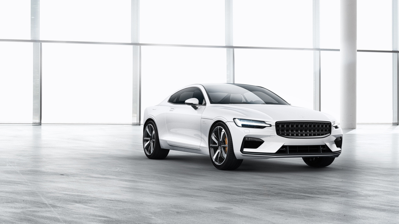 Обои Volvo Polestar, 2021 Ползвезда 1, Автомобили Volvo, легковые автомобили, volvo концепт купе в разрешении 1280x720