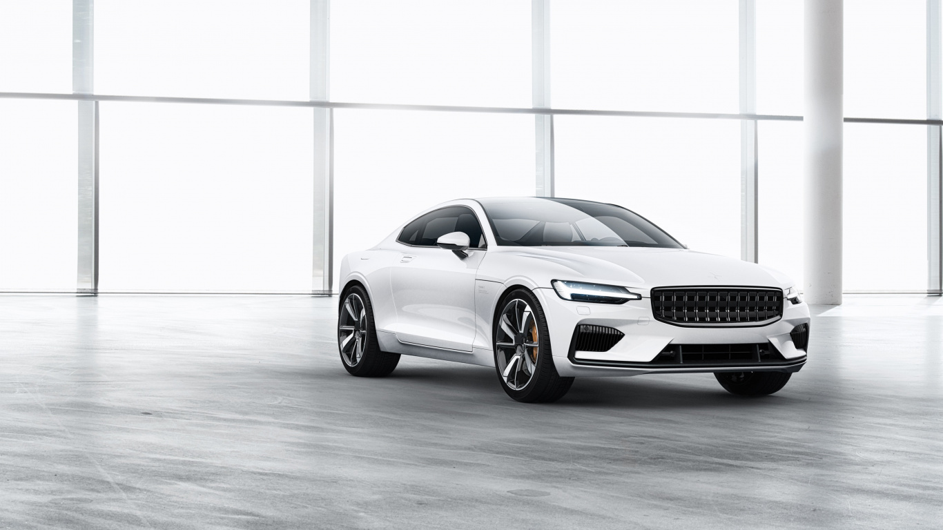 Обои Volvo Polestar, 2021 Ползвезда 1, Автомобили Volvo, легковые автомобили, volvo концепт купе в разрешении 1366x768