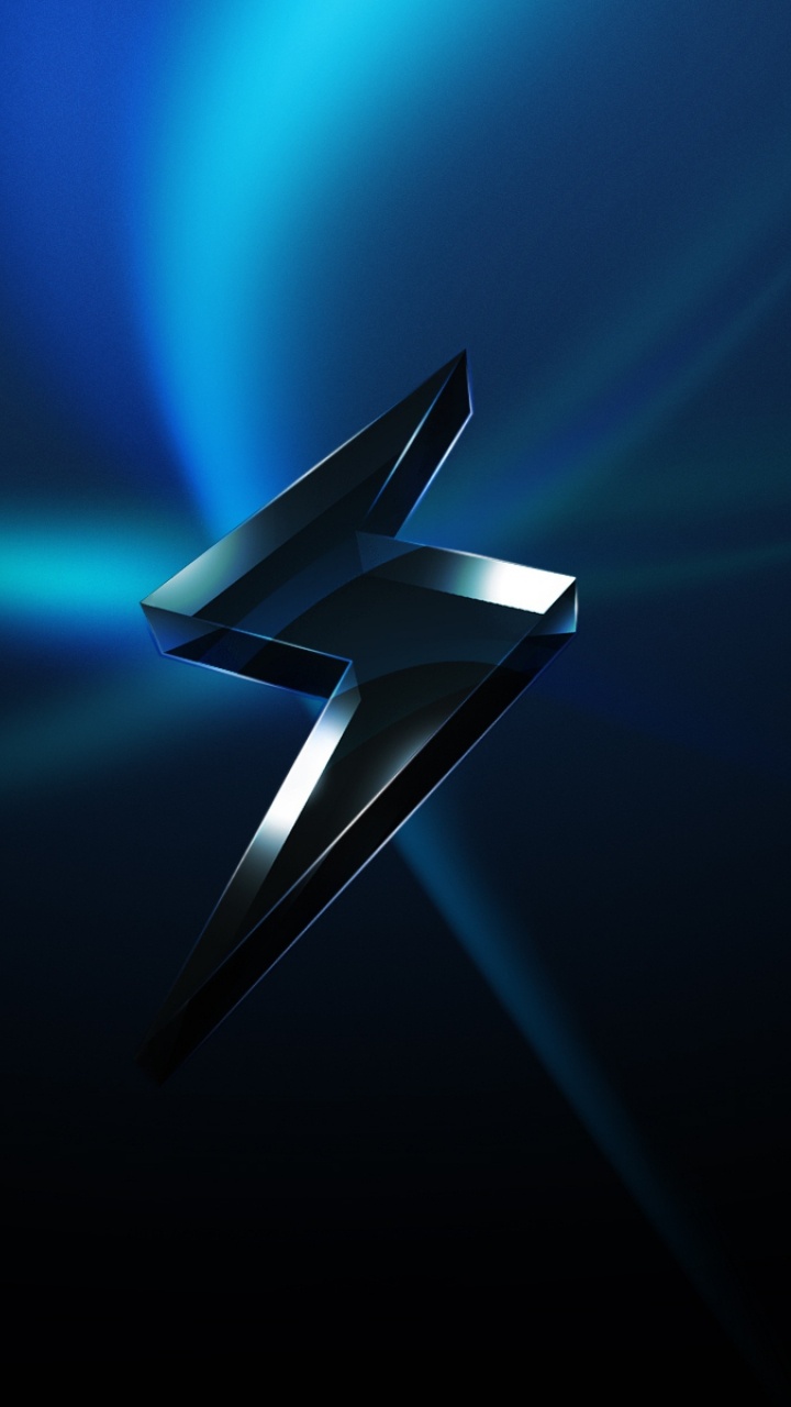 Обои синий, свет, атмосфера, синий цвет, молния в разрешении 720x1280