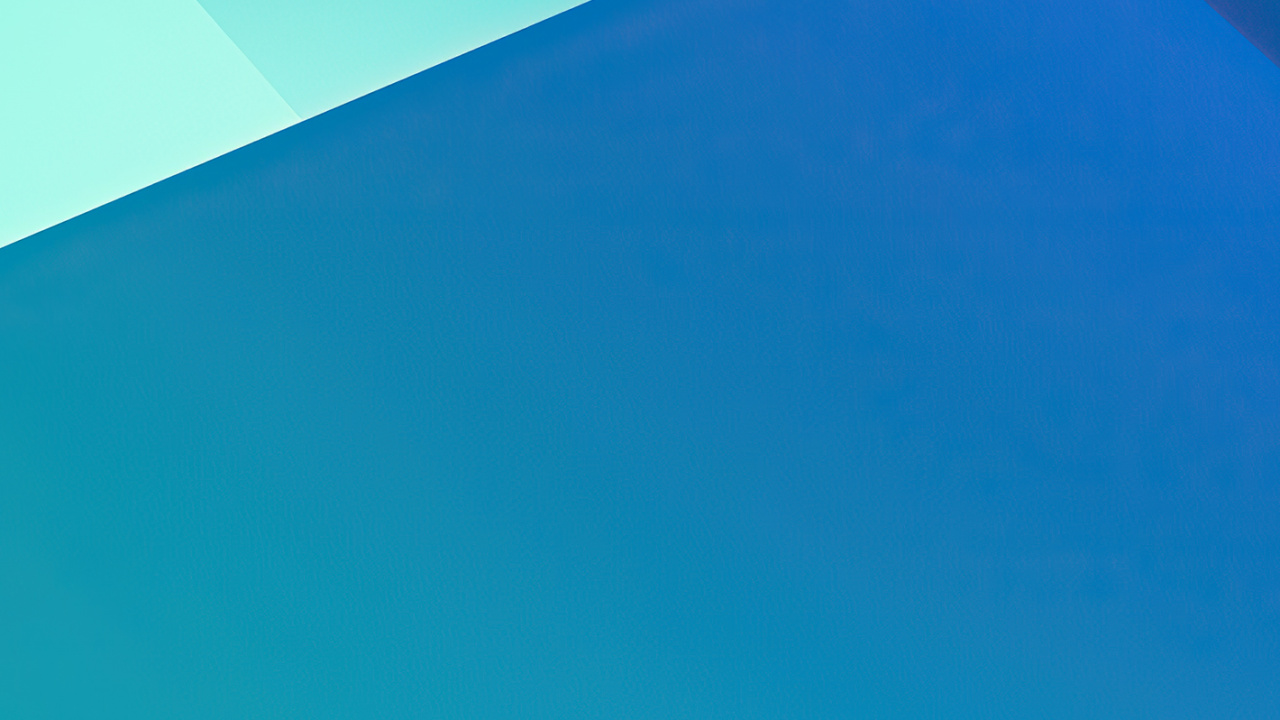 Обои андроид, синий, прямоугольник, склон, Аква в разрешении 1280x720