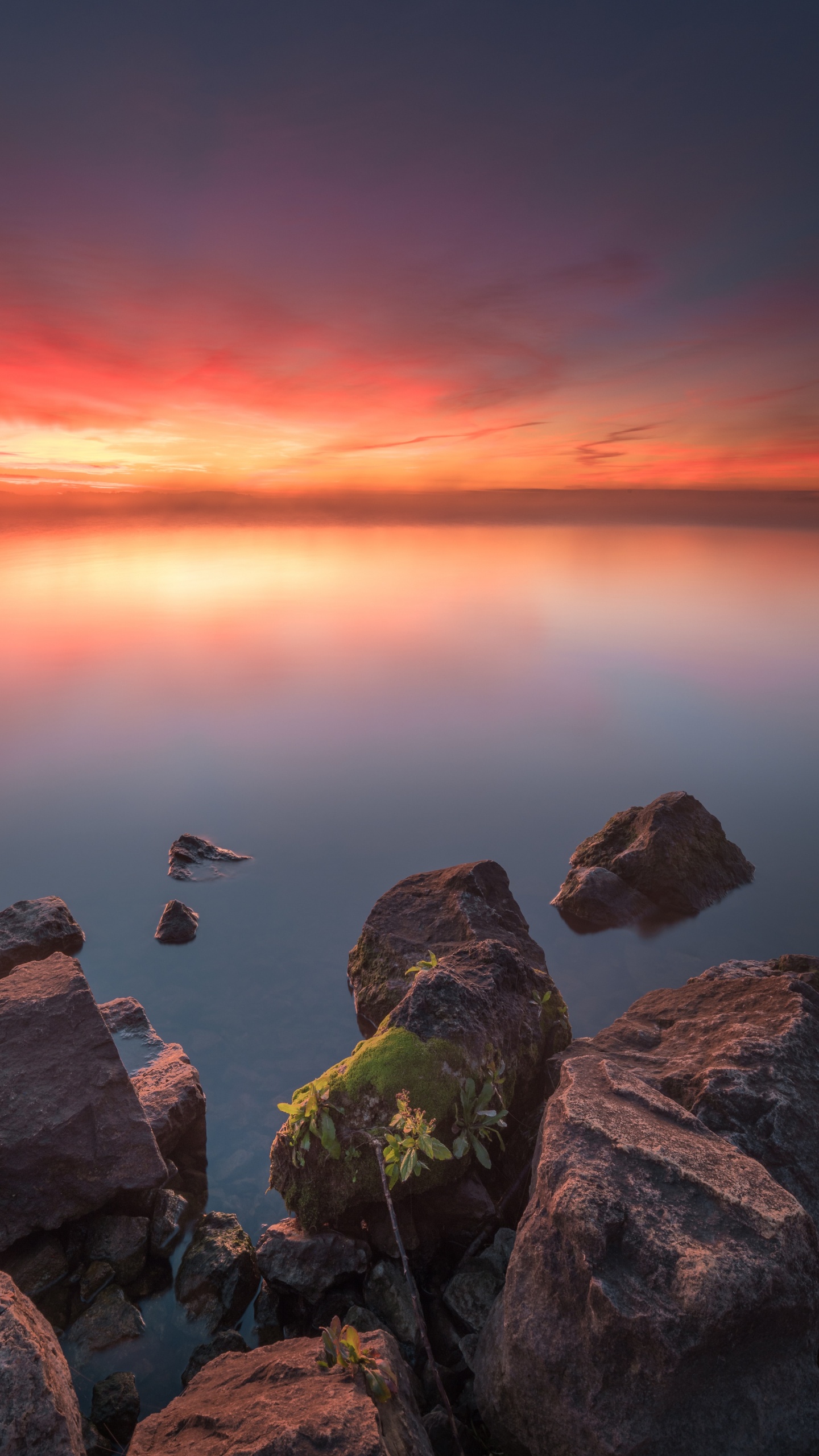 Обои море, песня, вода, атмосфера, облако в разрешении 1440x2560