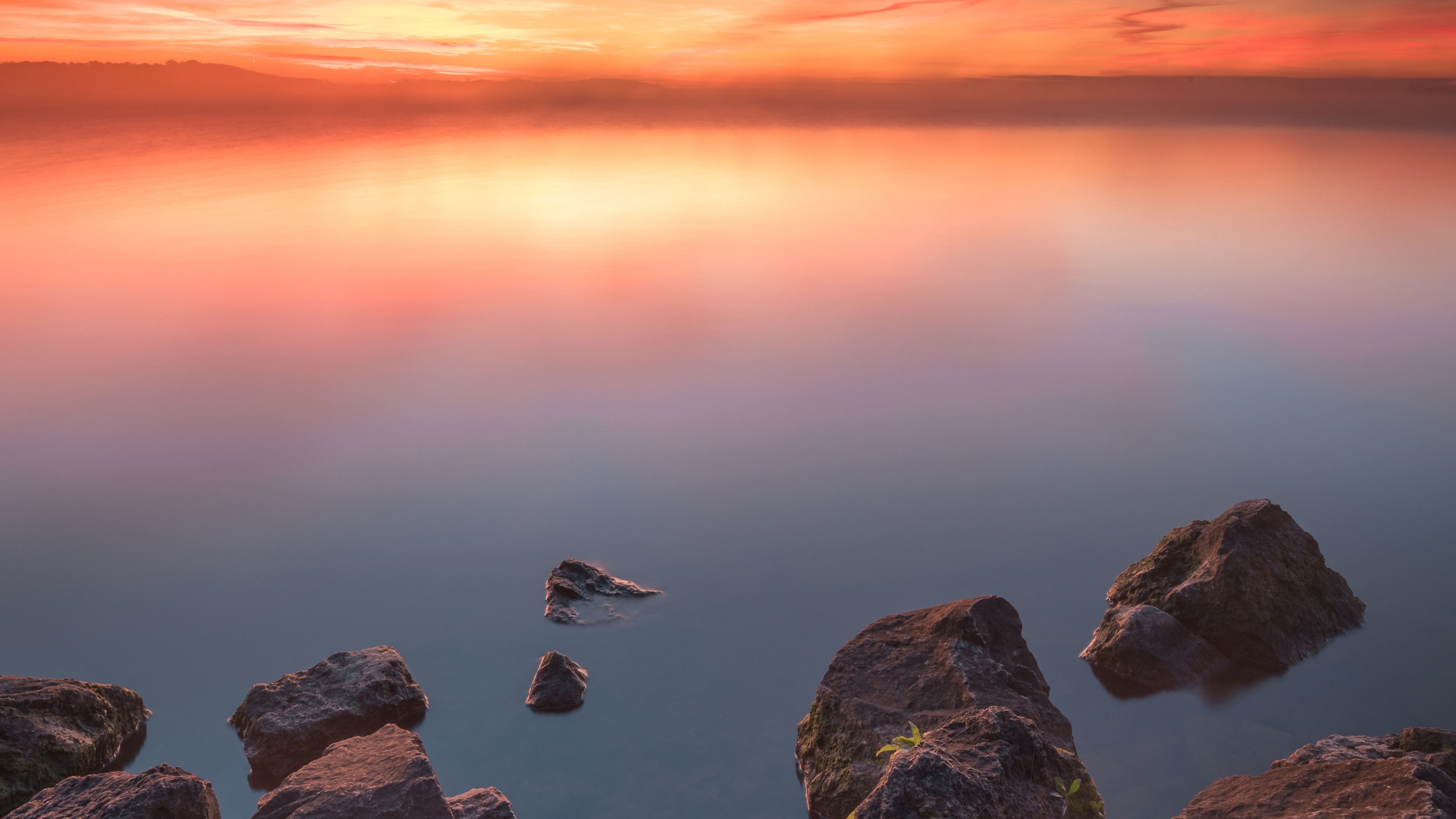 Обои море, песня, вода, атмосфера, облако в разрешении 3840x2160