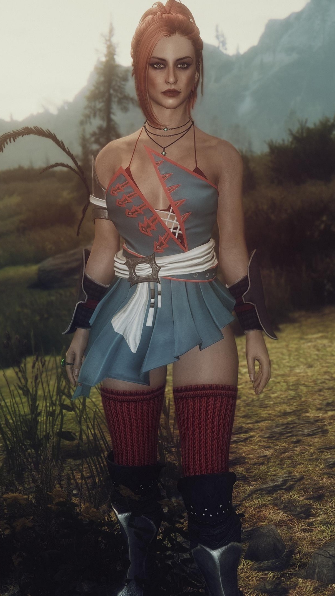 Обои дерево, экорегион, лес, трава, девушка в разрешении 1080x1920