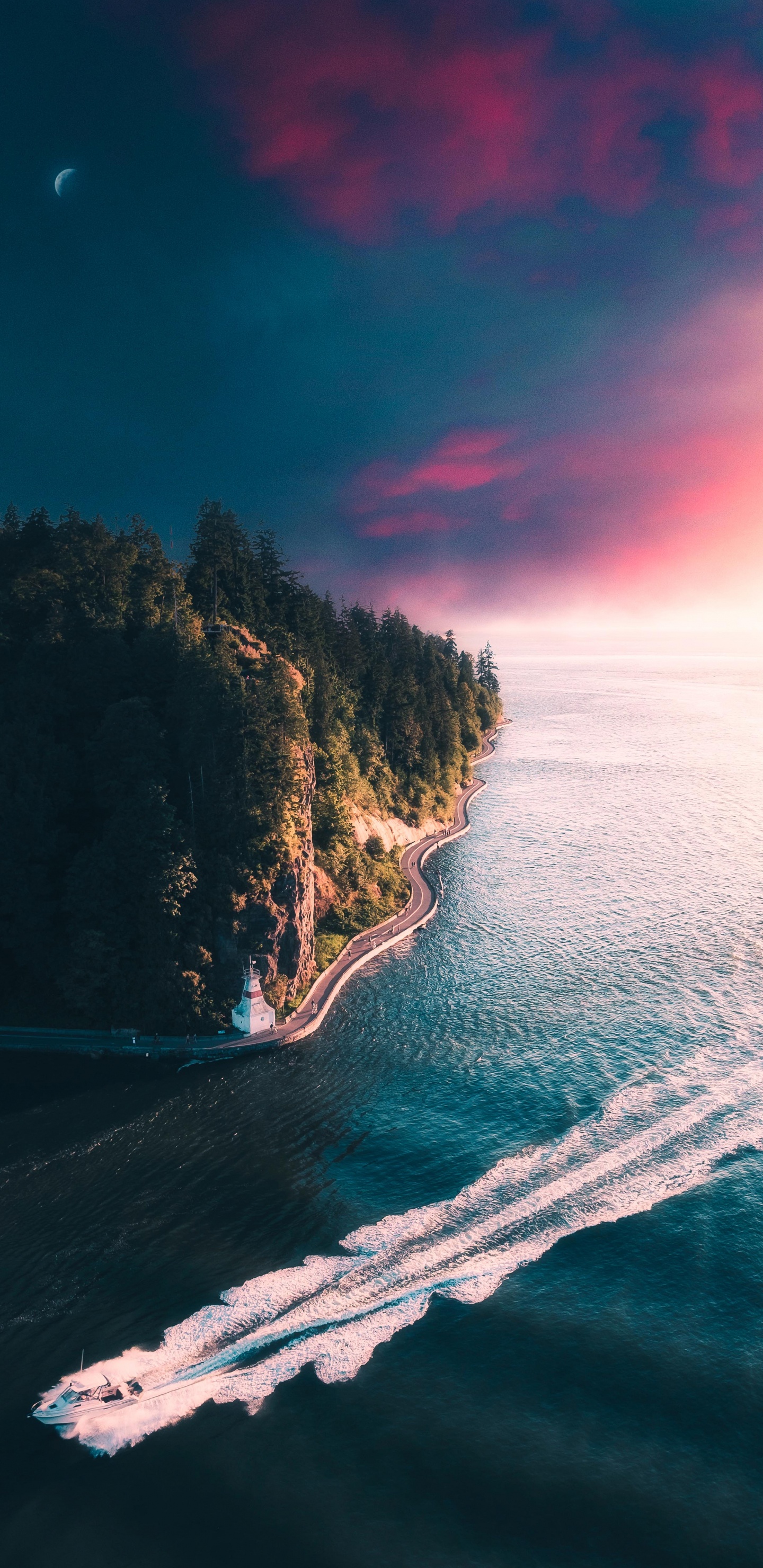 Обои парк Стэнли, Национальный Парк Джаспер Канада, Ванкуверская дамба, в центре Ванкувера, парк в разрешении 1440x2960