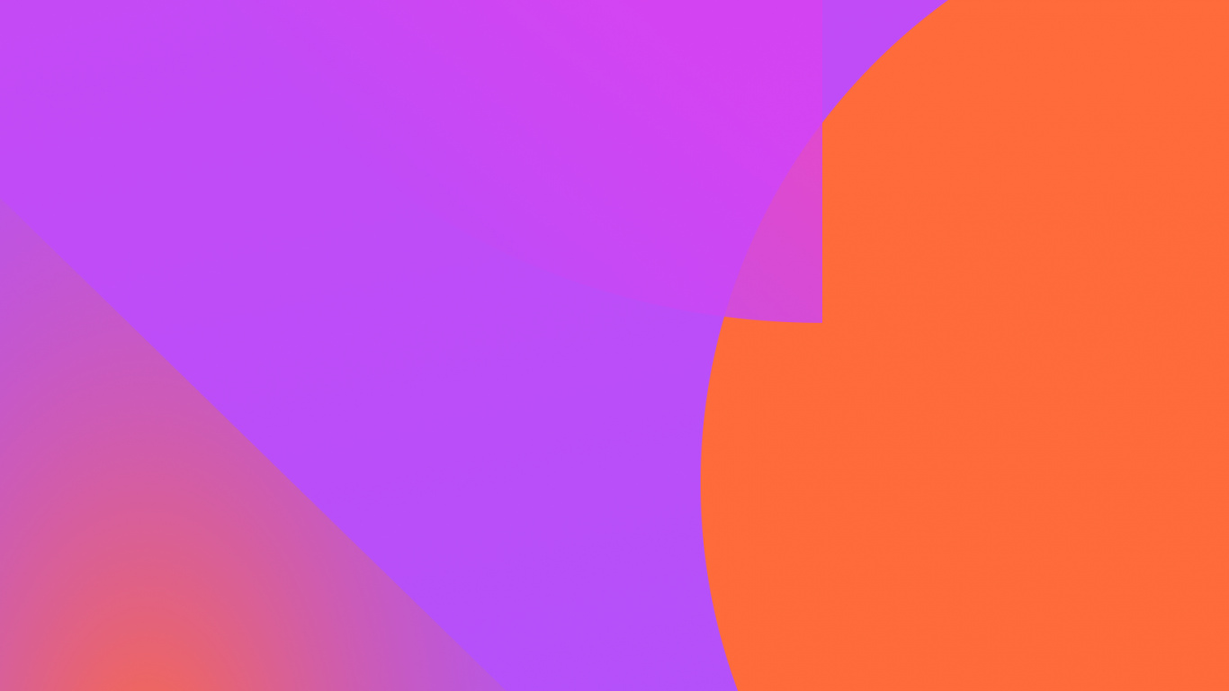 Обои Оранжевый цвет, графический дизайн, дизайн, пурпур, Фиолетовый в разрешении 1366x768