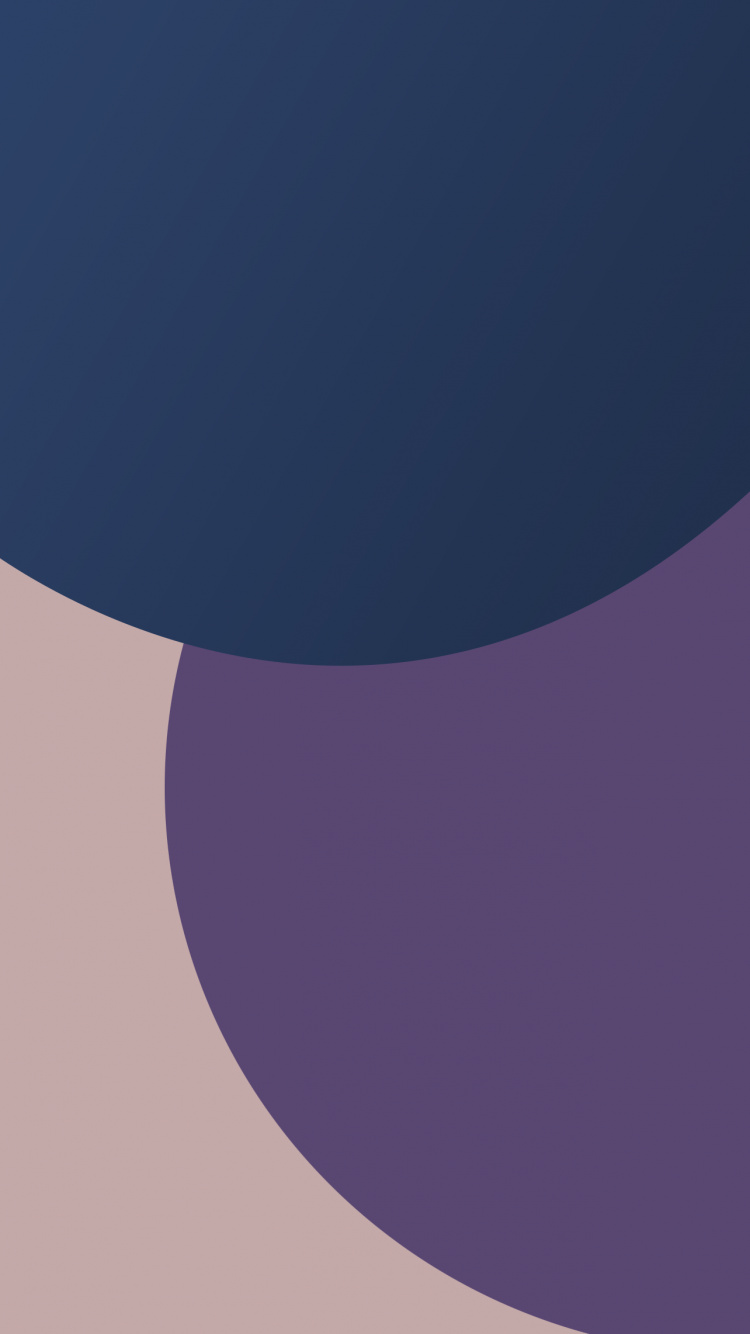 Обои пурпур, Фиолетовый, полутона и оттенки, круг, арт в разрешении 750x1334