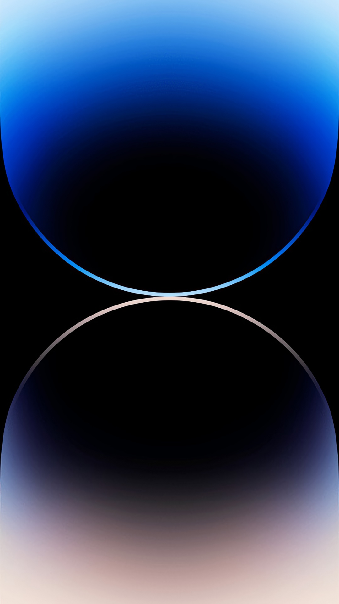 Обои яблоко, iOS 16, космический черный, смартфон, газ в разрешении 1080x1920