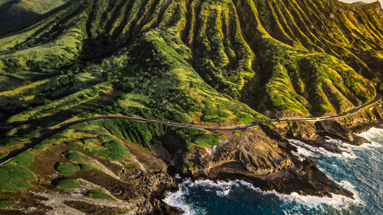 Обои природа, облако, вода, гора, природный ландшафт в разрешении 1280x720