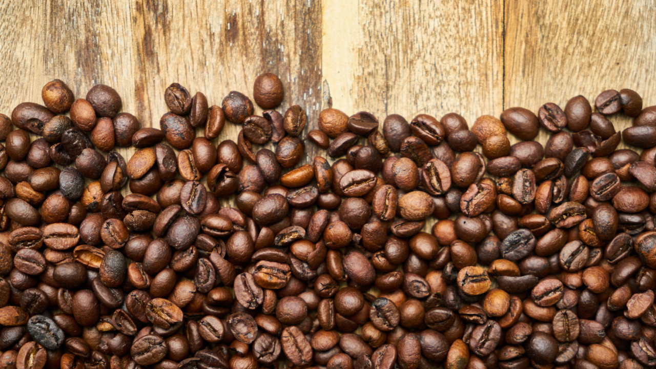 Обои кофе, кофейное зерно, Кона кофе, ямайский кофе Блю Маунтин, кофеин в разрешении 1280x720