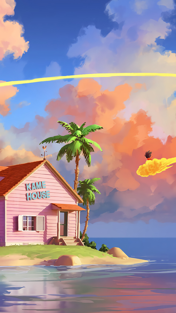 Обои каме дом, вегета, Гохан, пикколо, фриеза в разрешении 750x1334