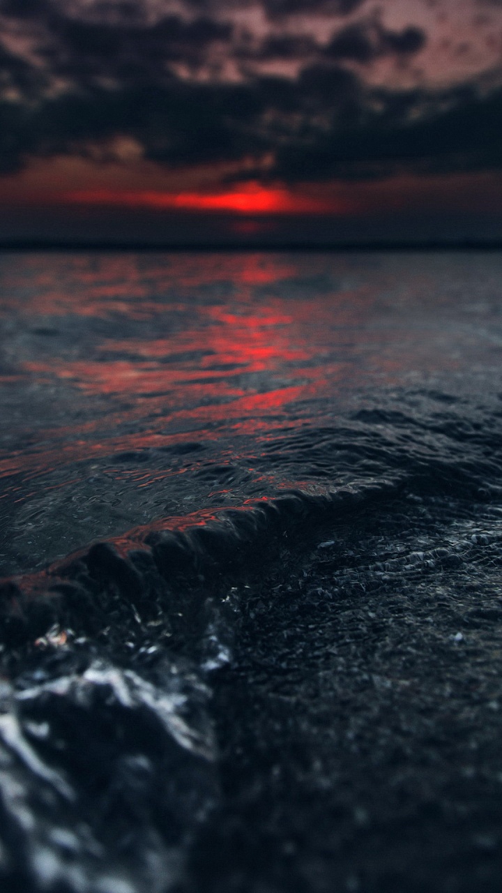 Обои море, океан, берег, облако, вода в разрешении 720x1280