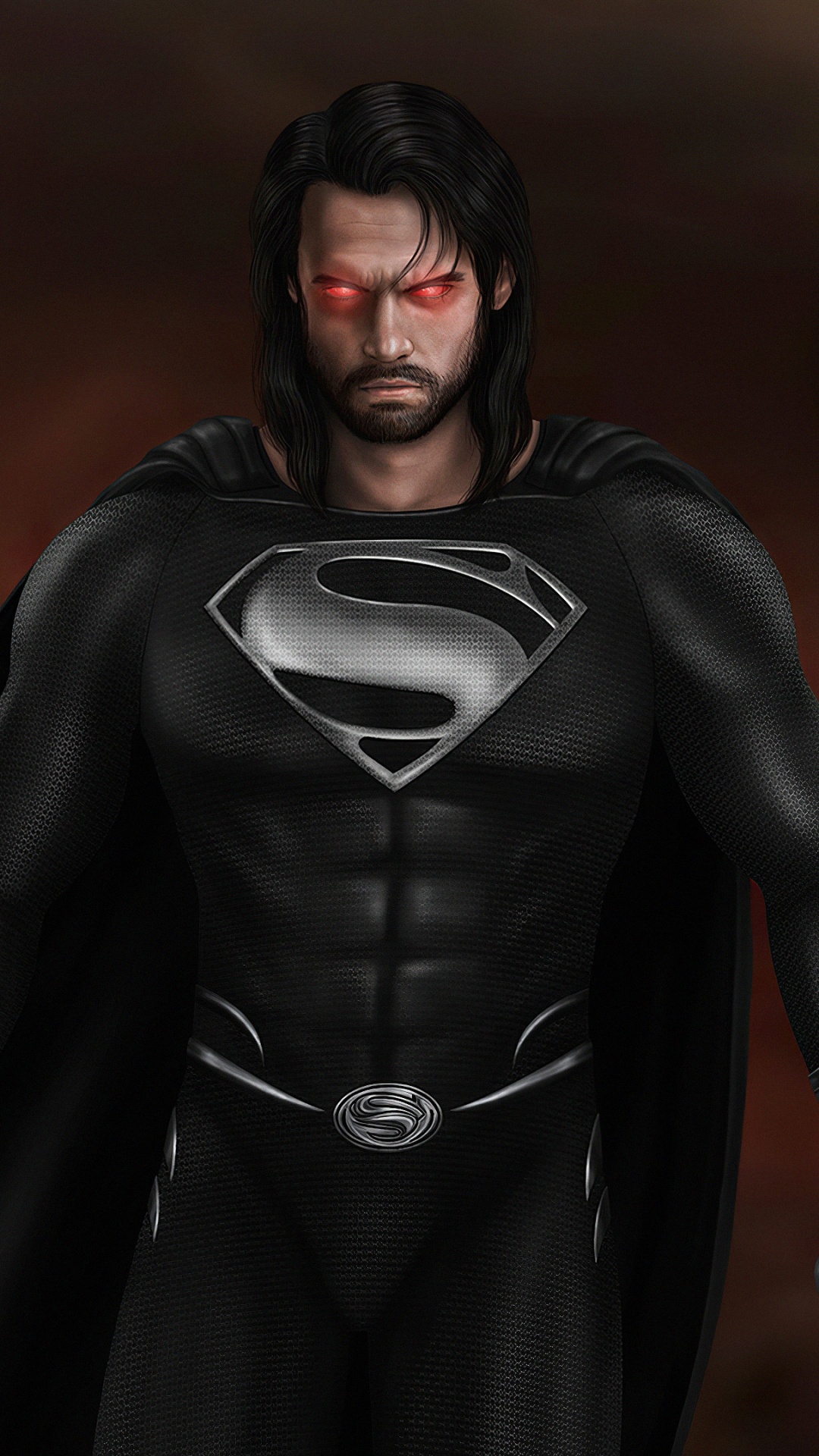 Обои Супермен, Бэтмен, супергерой, Лига справедливости, верхняя одежда в разрешении 1080x1920