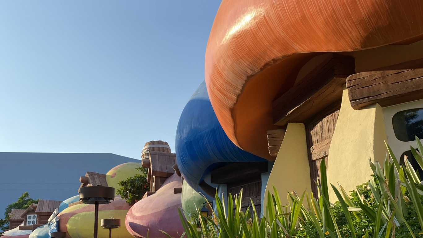 Обои туризм, вода, парк, Структура Nonbuilding, парк развлечений в разрешении 1366x768