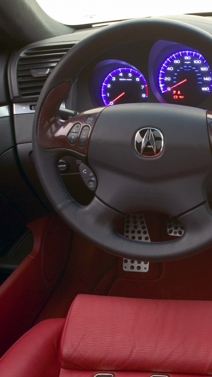 Обои акура, рулевое колесо, средний кронштейн, моторный транспорт, автомобиль в разрешении 720x1280