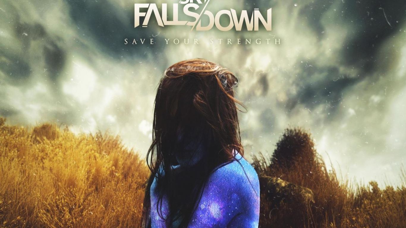 Обои Побереги Силы, Надпись на стене, небо, Ovtlier, трава в разрешении 1366x768