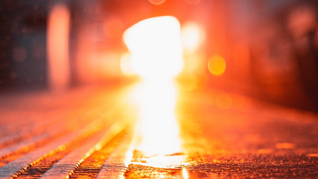 Обои легкий шар, свет, уличный фонарь, освещение, светодиодные лампы в разрешении 1280x720