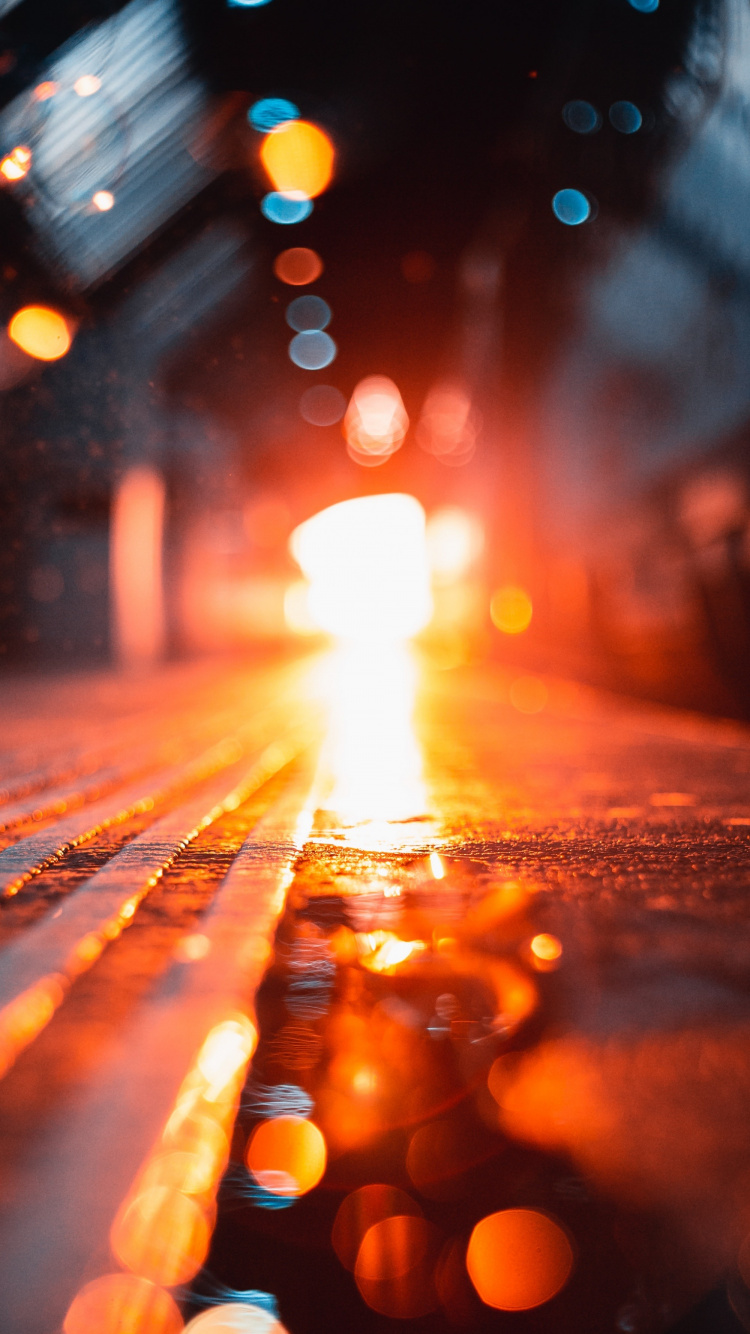 Обои легкий шар, свет, уличный фонарь, освещение, светодиодные лампы в разрешении 750x1334