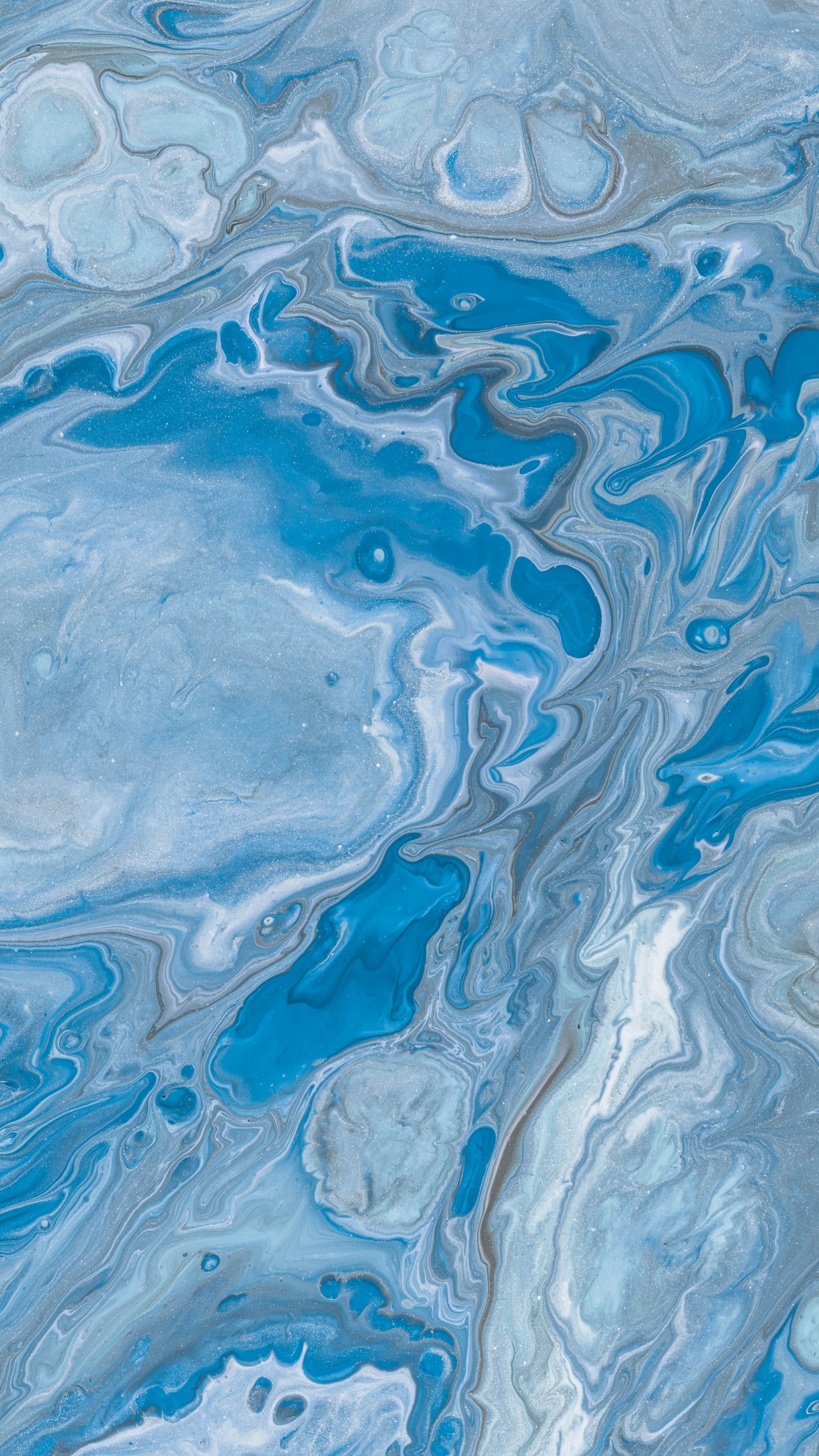 Обои акриловая краска, гидроресурсы, дизайн, жидкий, вода в разрешении 1440x2560